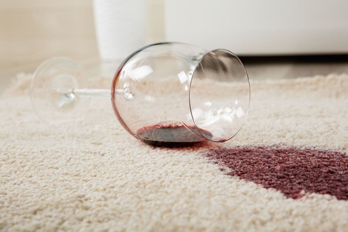 How to get out red wine from carpet » Remove Any Stains