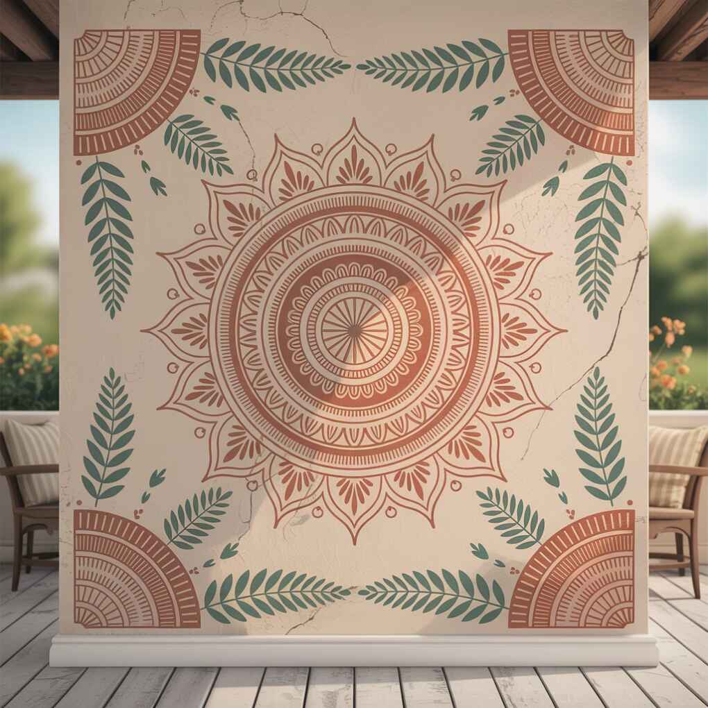 Boho-Inspired Wall Decals and Stencils