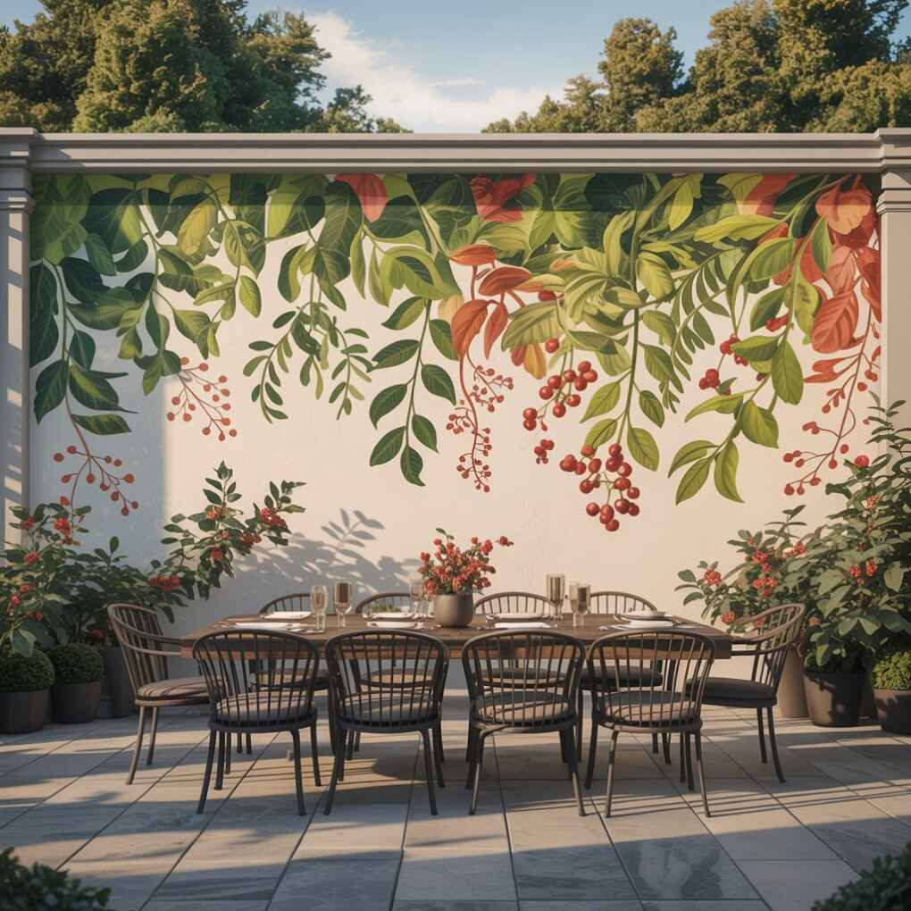 Botanical Murals for Organic Energy