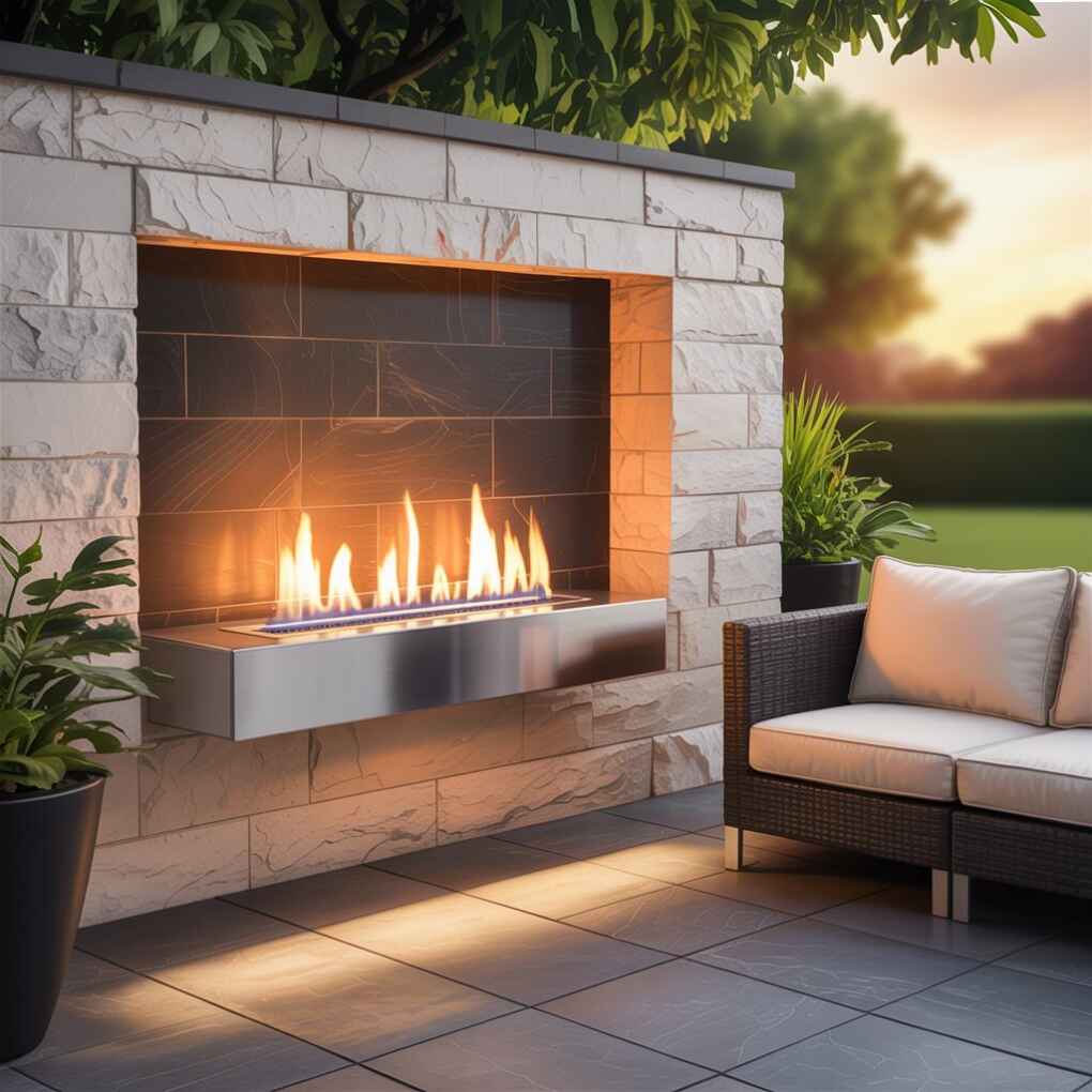 Build a Wall-Mounted Fire Feature