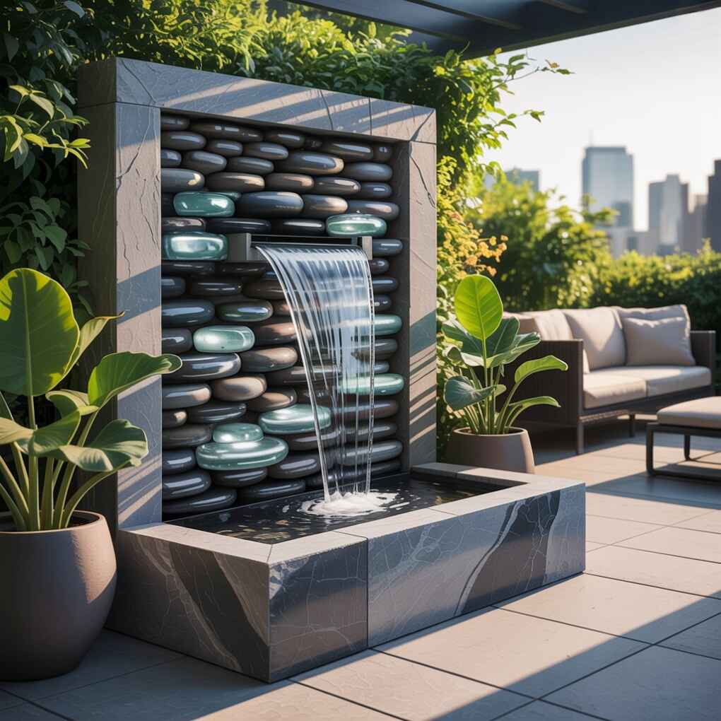 Create a Vertical Water Feature