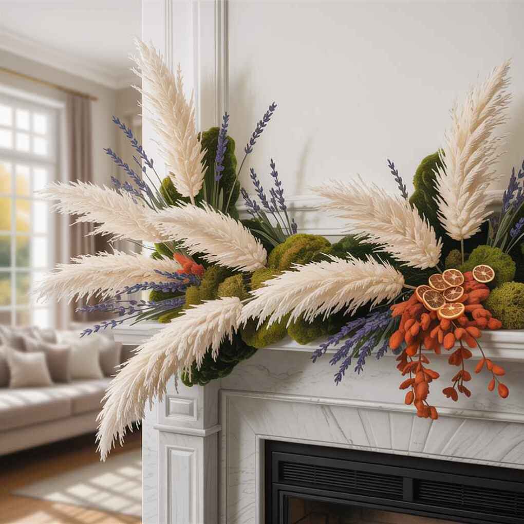 Create a Wedding-Worthy Mantel Display