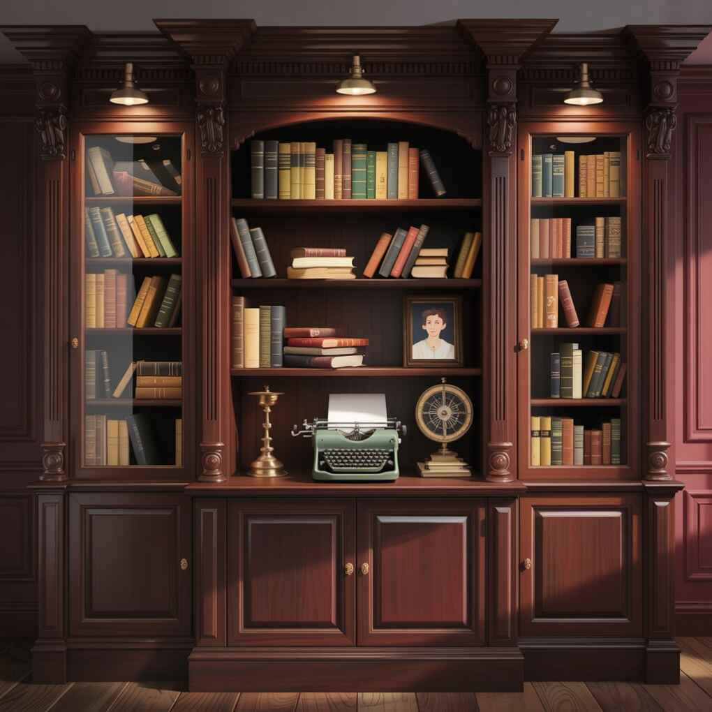 Create an Antique Bookshelf Sanctuary