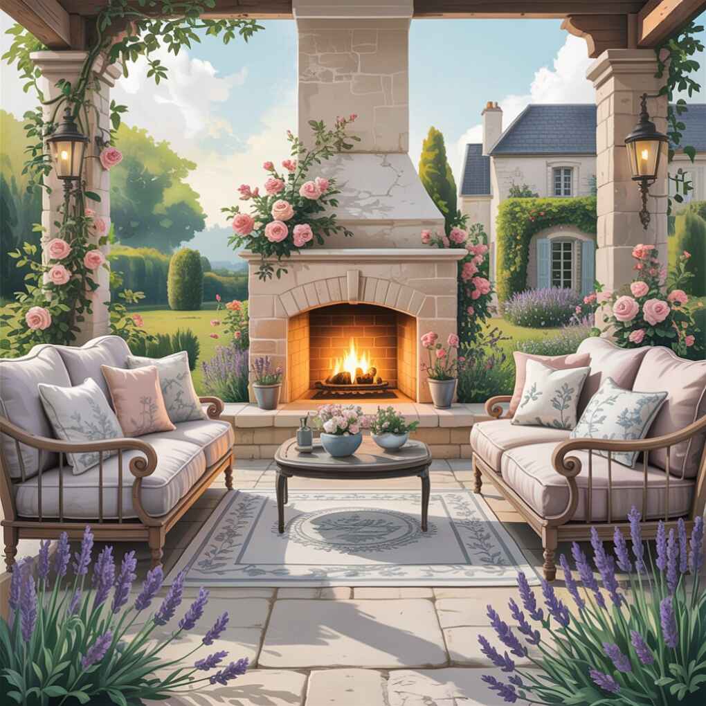 Creating a Serene French Country Living Room