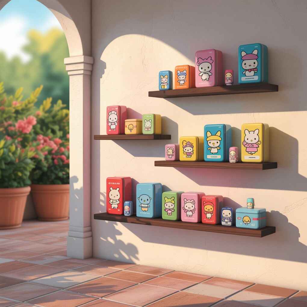 Floating Wall Shelves Display