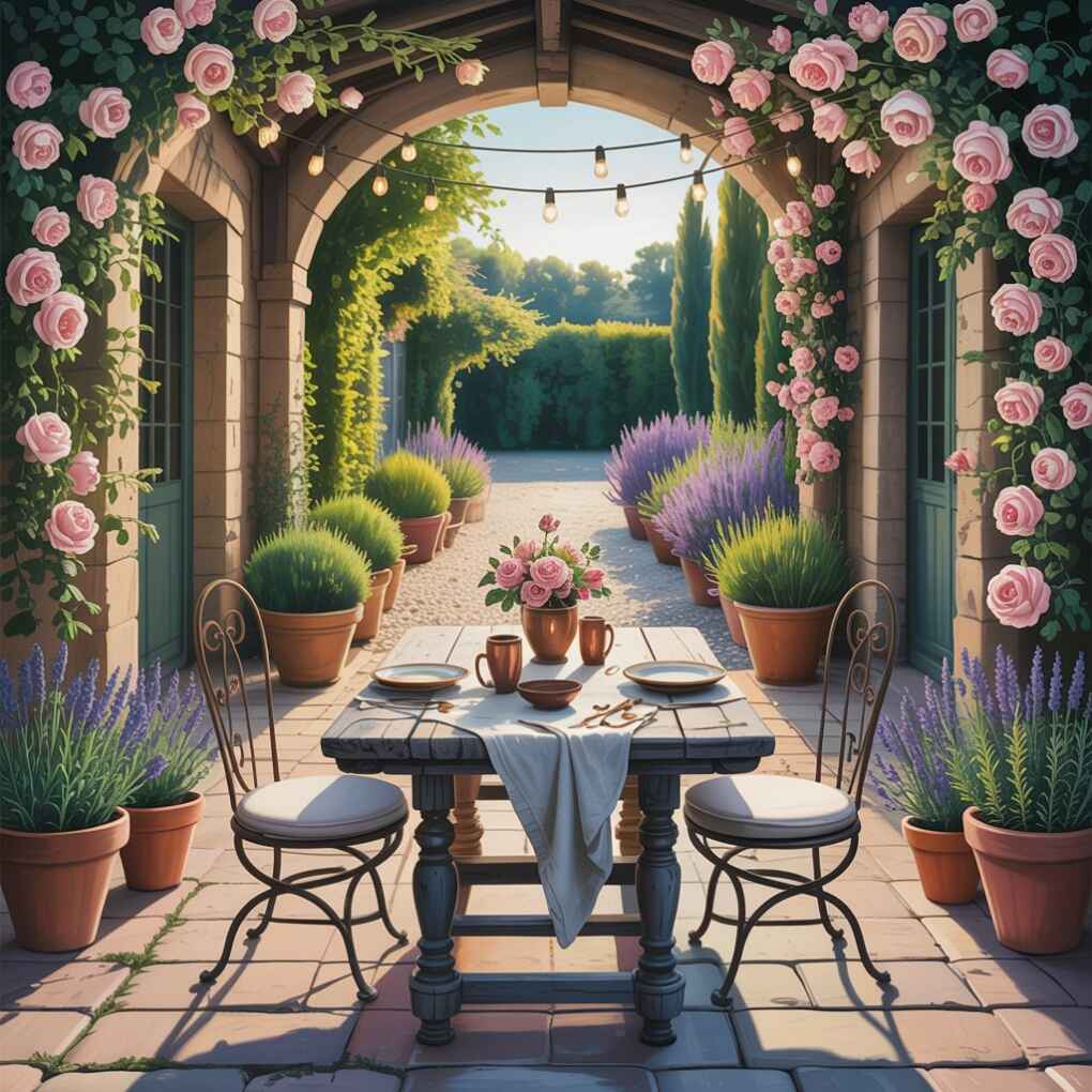 French Country Outdoor Spaces