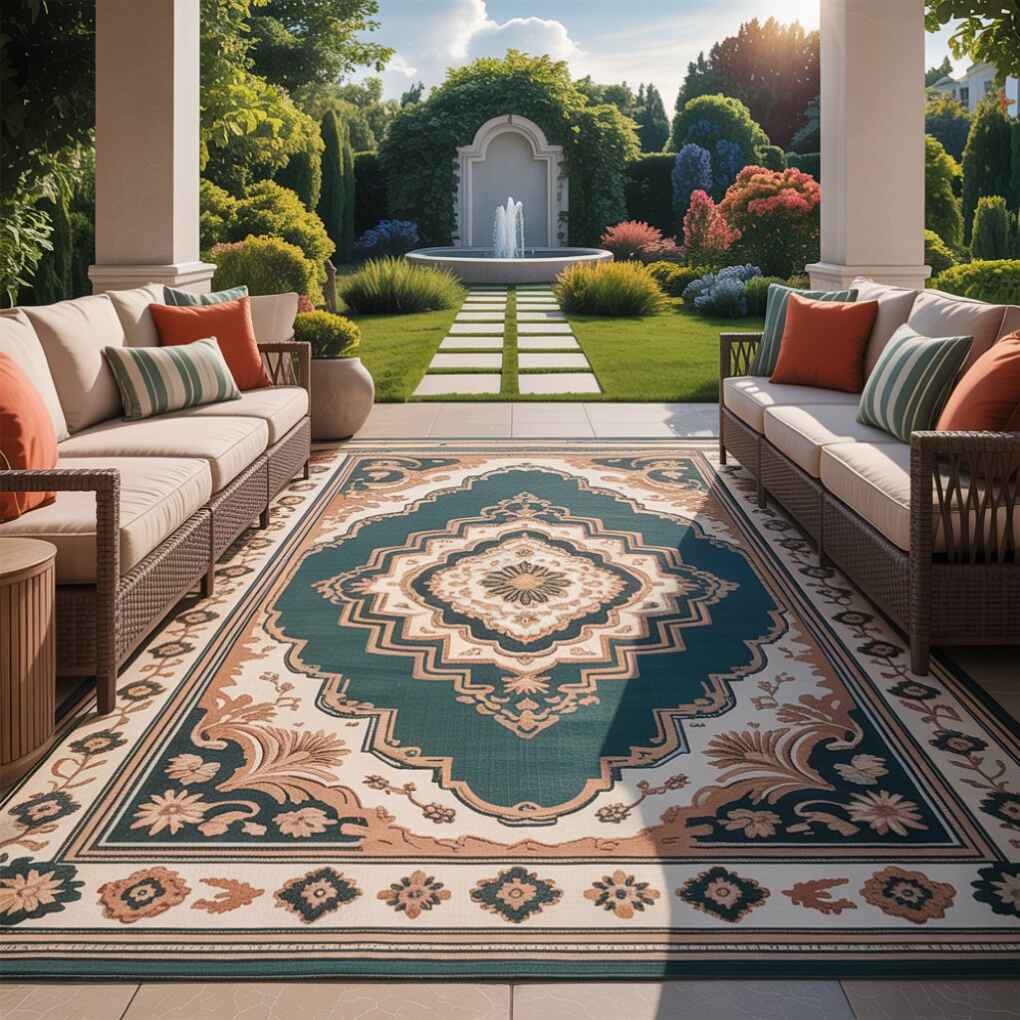 Functional Outdoor Rugs and Textiles