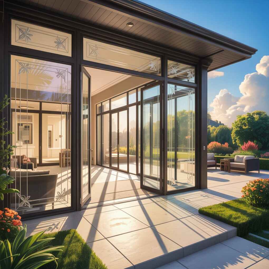 Glass-Rich Entryways Light-Filled Grandeur