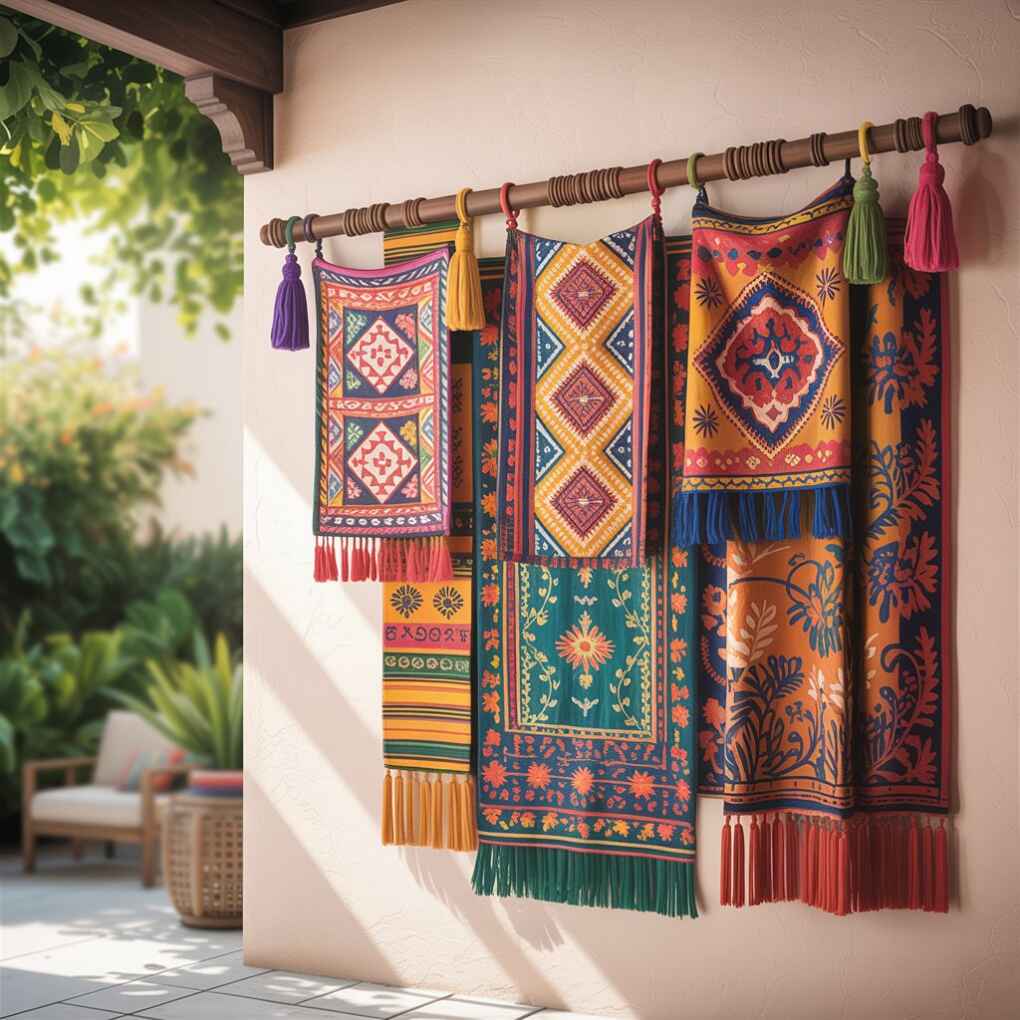 Global-Inspired Wall Hangings and Banners