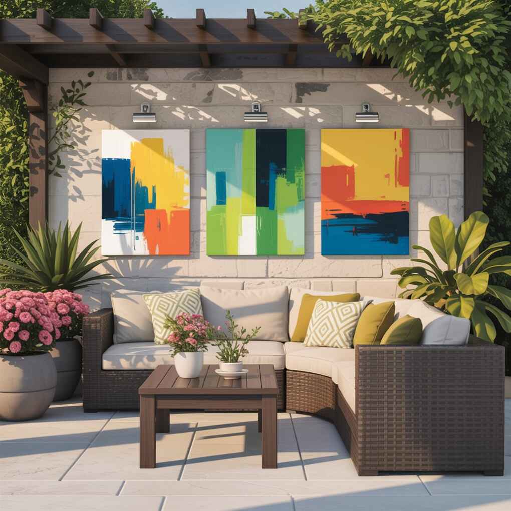 Hang Weatherproof Art Canvases