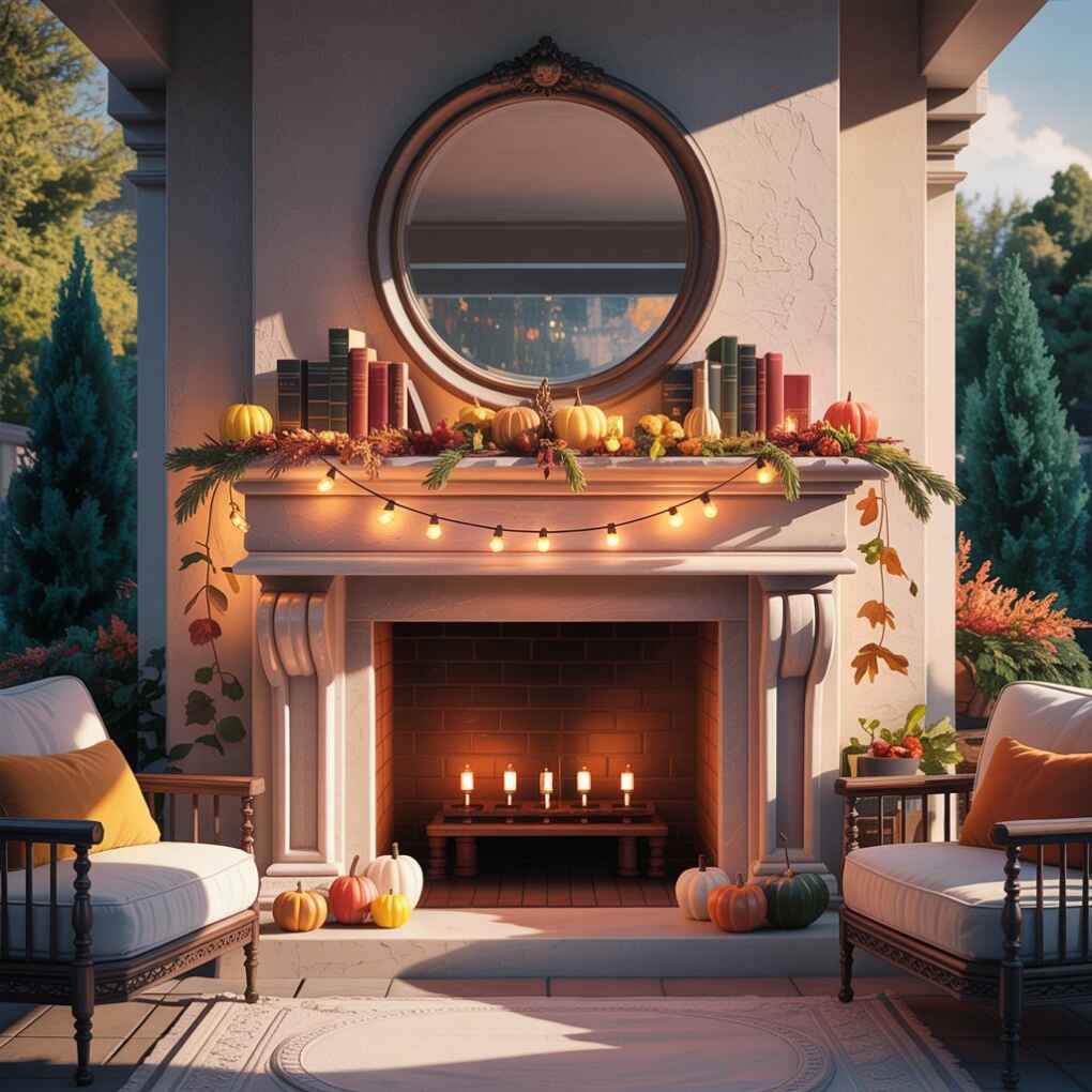 Holiday Mantel Transitions Without Overhaul