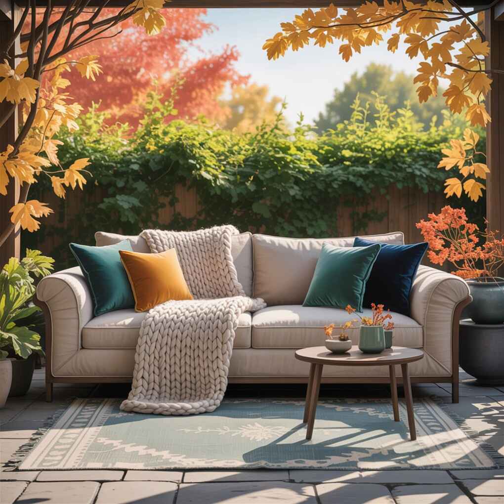 Layer Textured Throws and Pillows