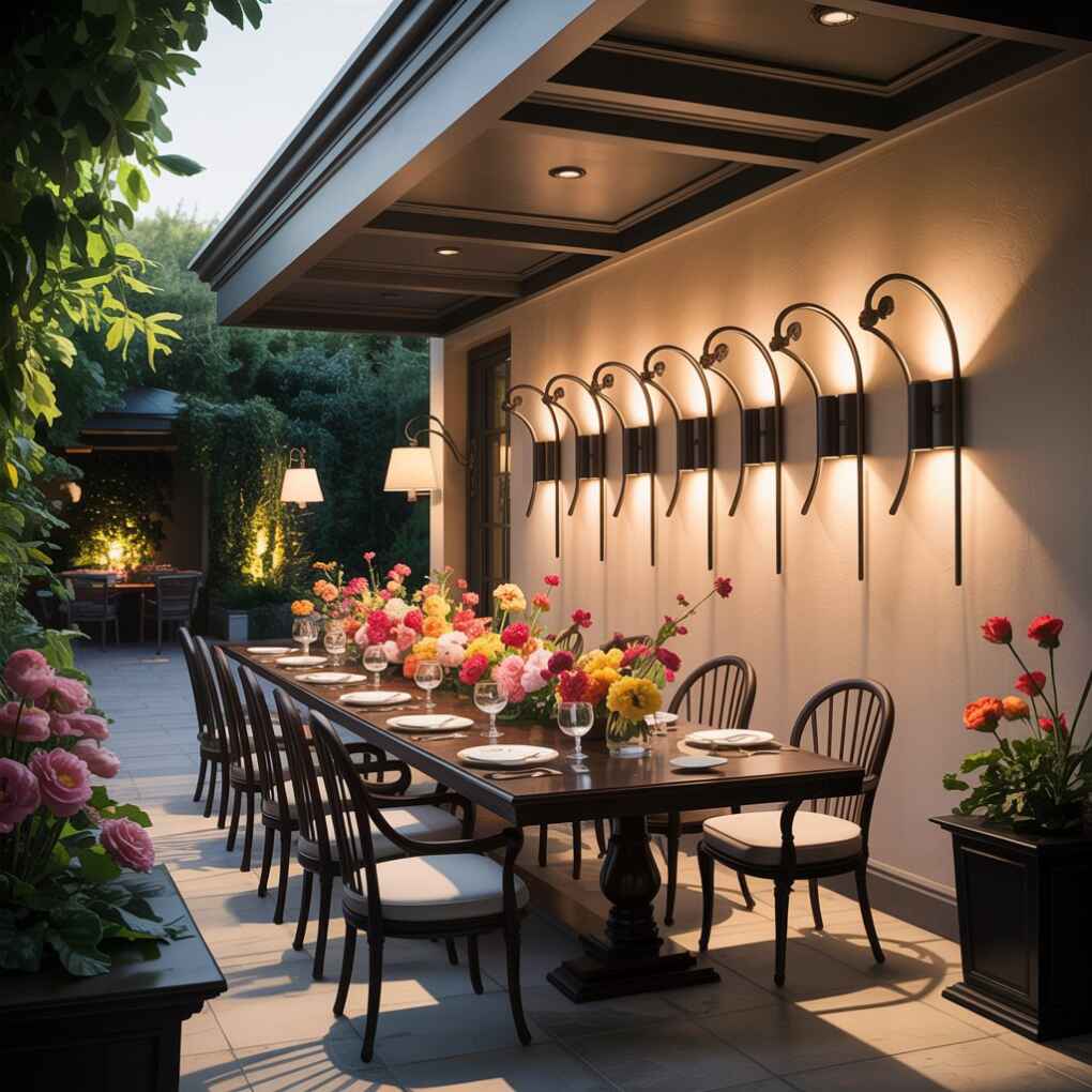 Lighting as Functional Wall Sculpture