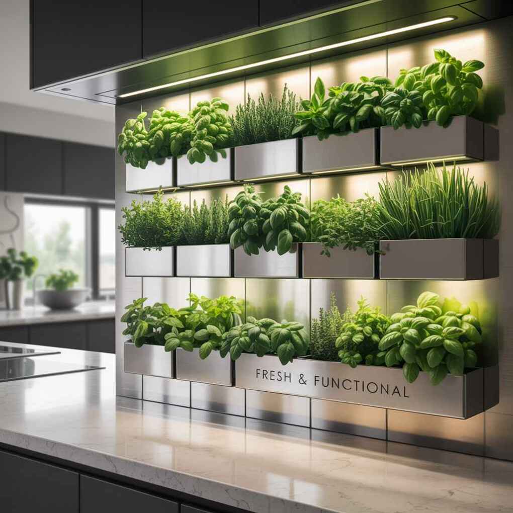  Living Herb Walls