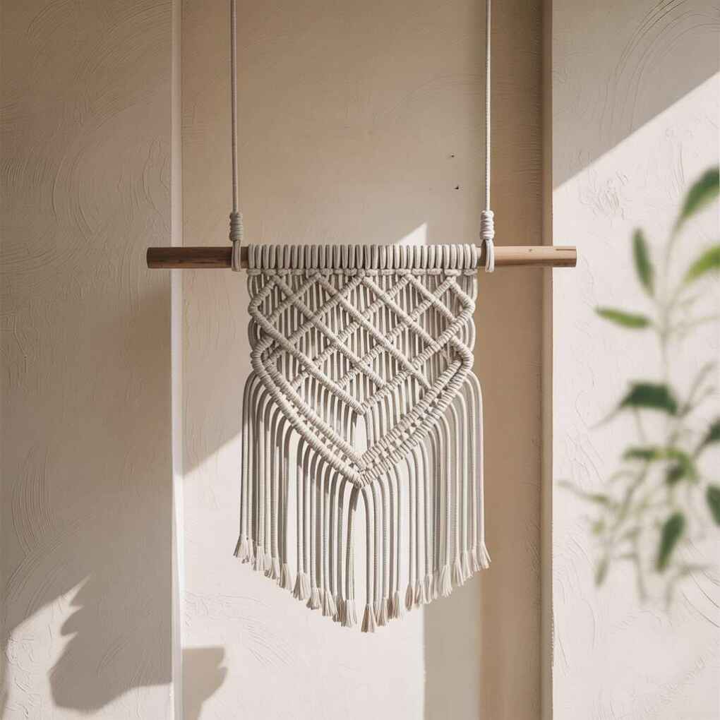 Hang Macramé or Woven Tapestries