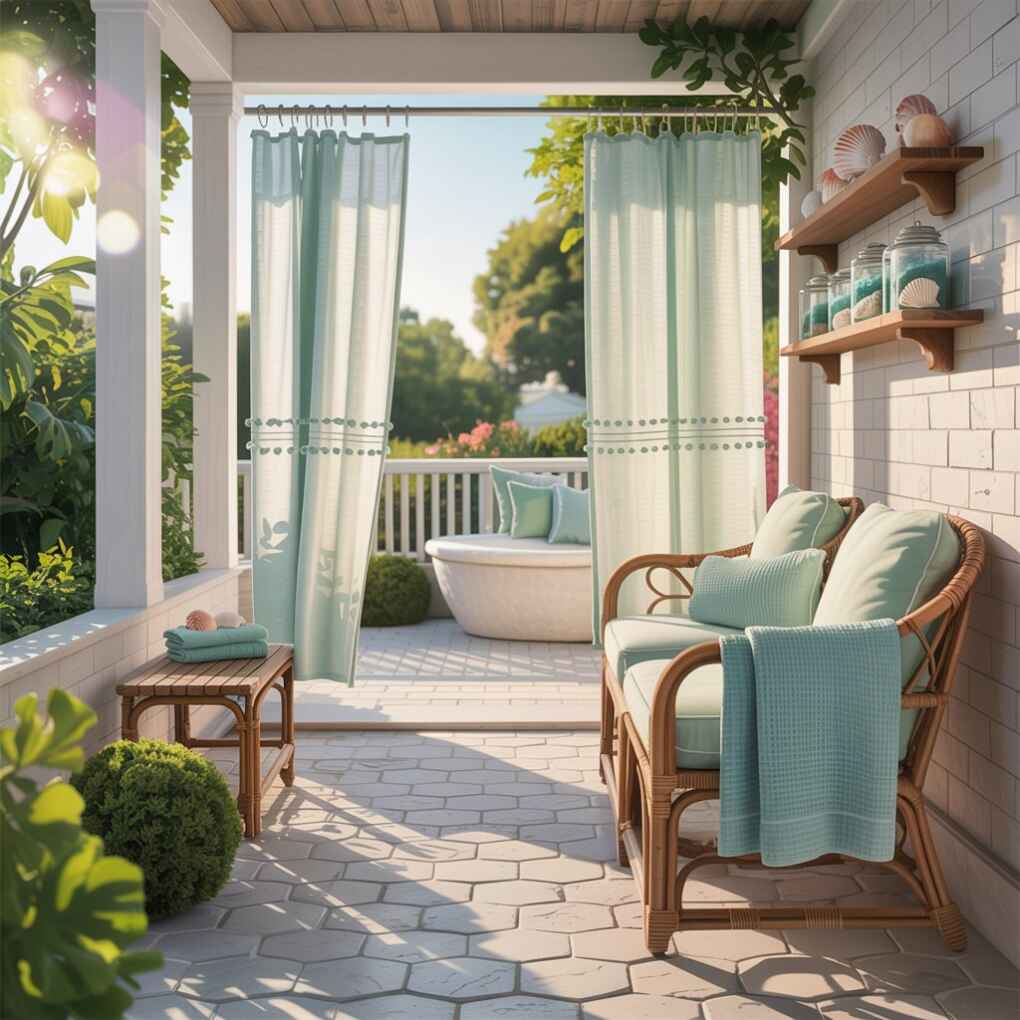Refresh Bathrooms with Coastal Grandmother Touches