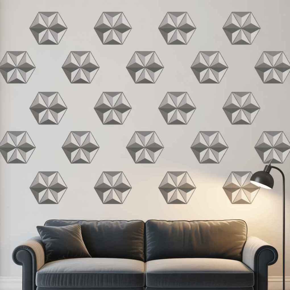 Silver Wall Decals and Vinyl