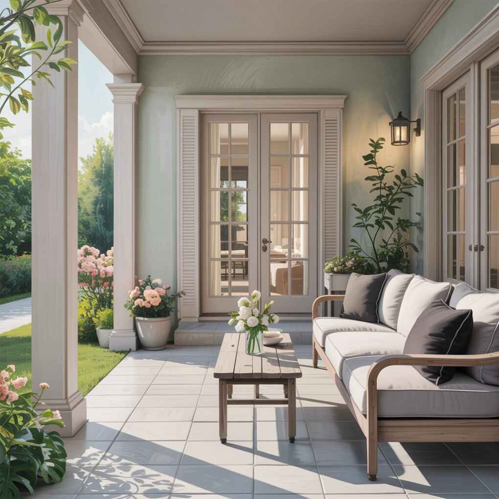 Soft Color Palettes for Serene Entryways