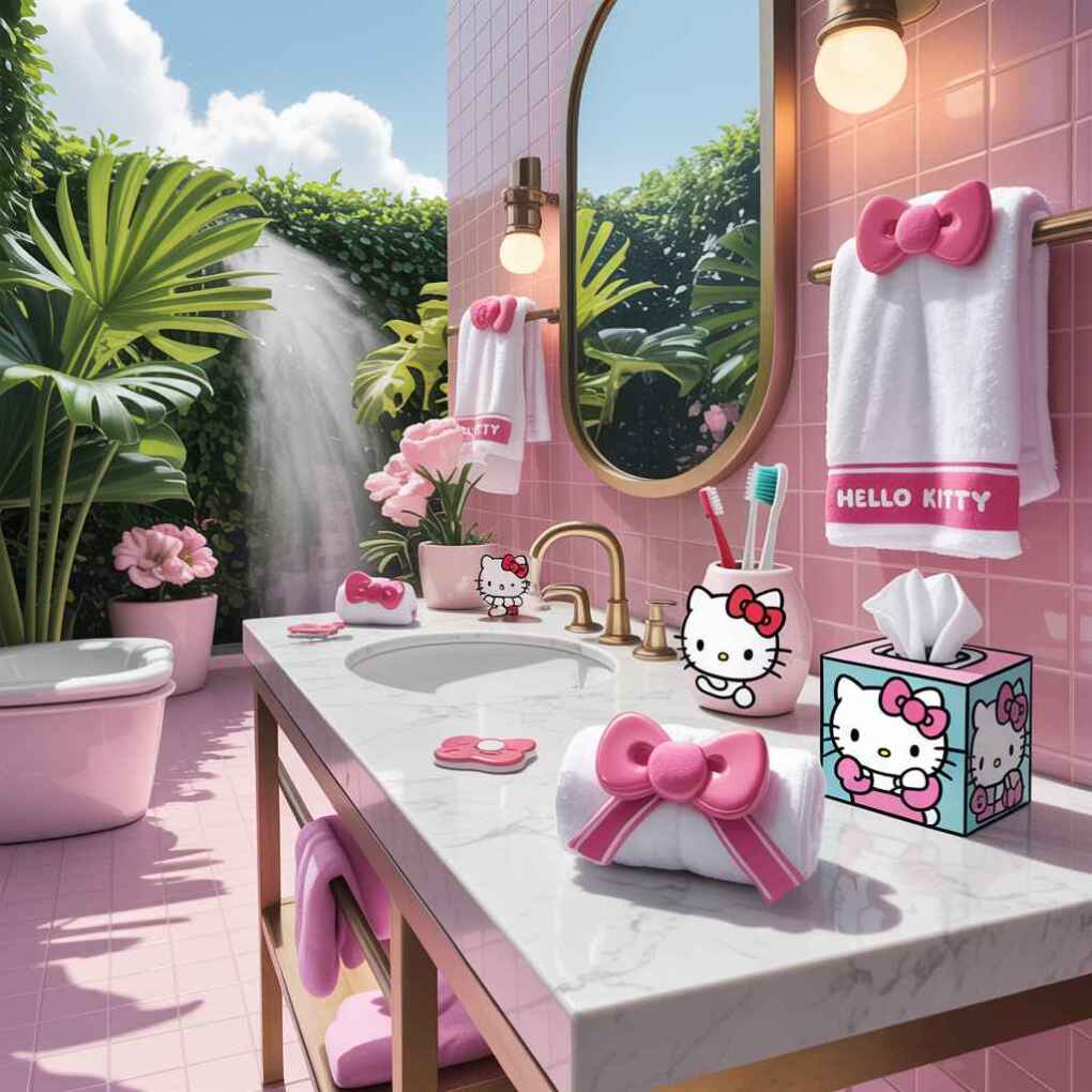 Themed Bathroom Oasis