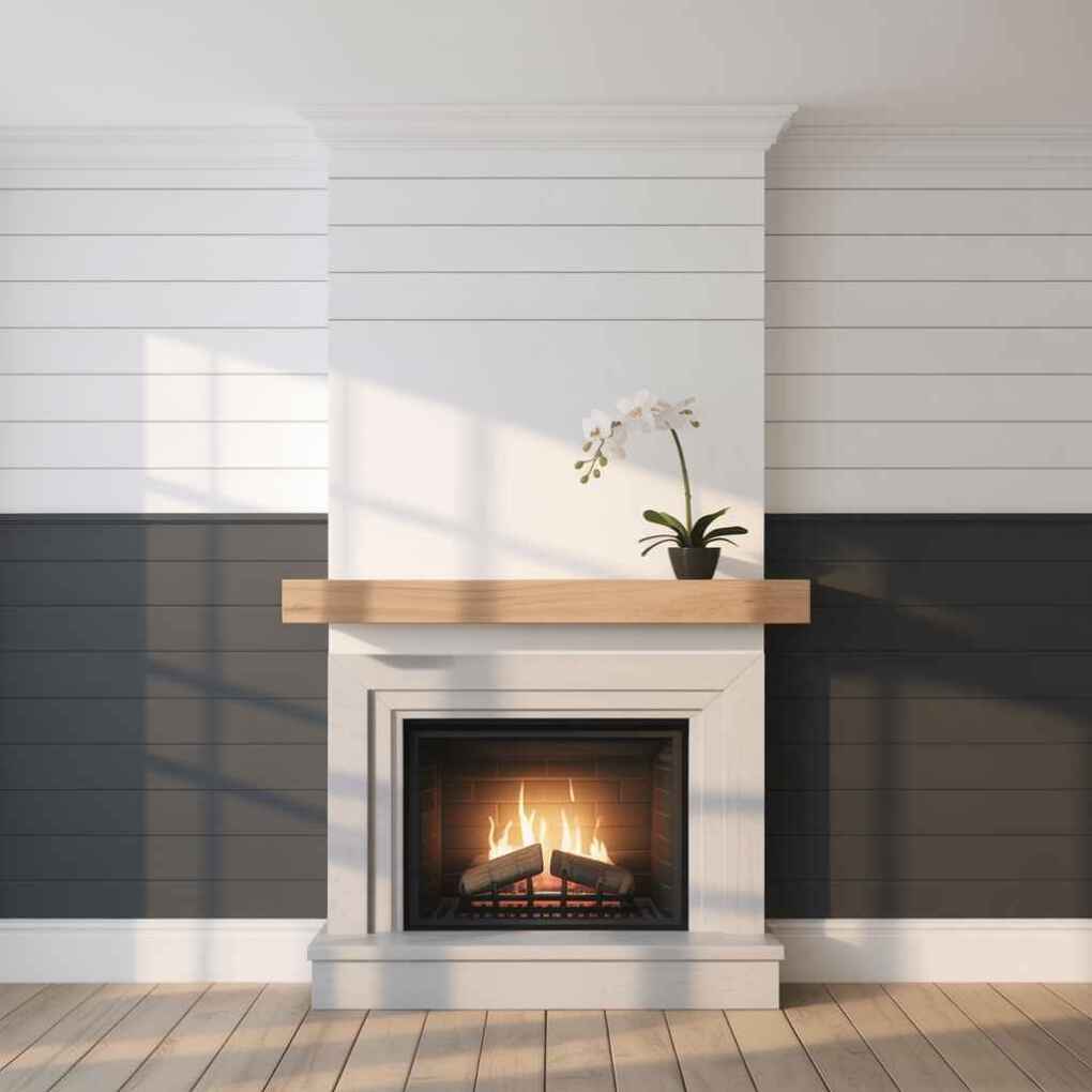 Two-Tone Shiplap Elegance