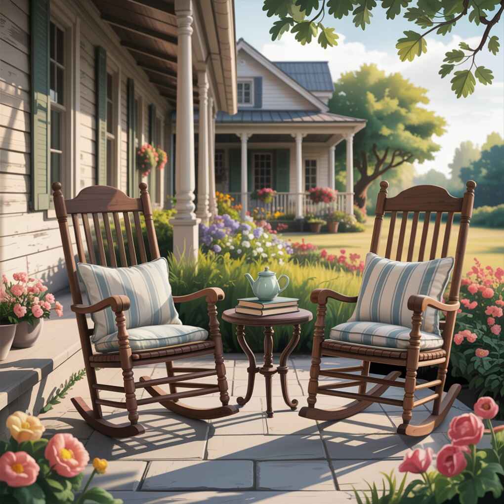 Classic Rocking Chair Elegance