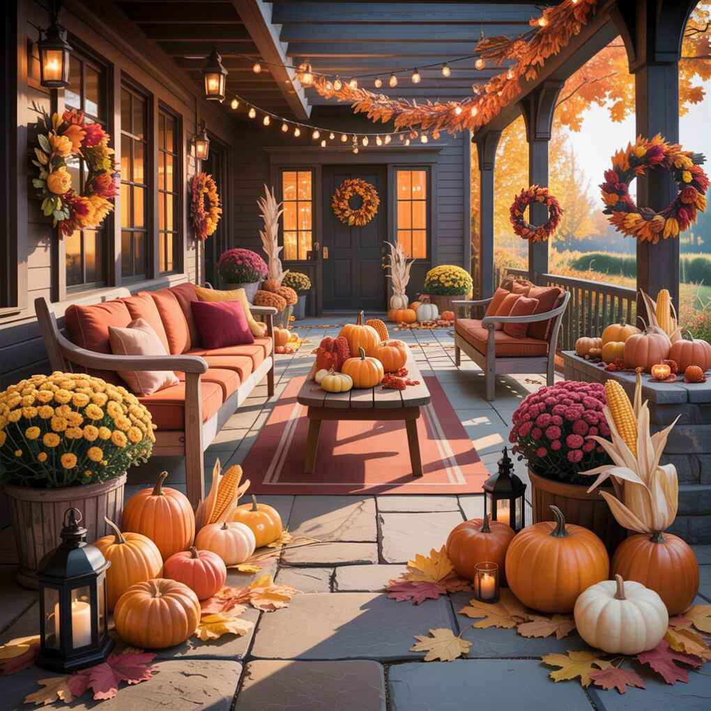 Outdoor Fall Decor Ideas to Transform Your Home into an Autumn Oasis