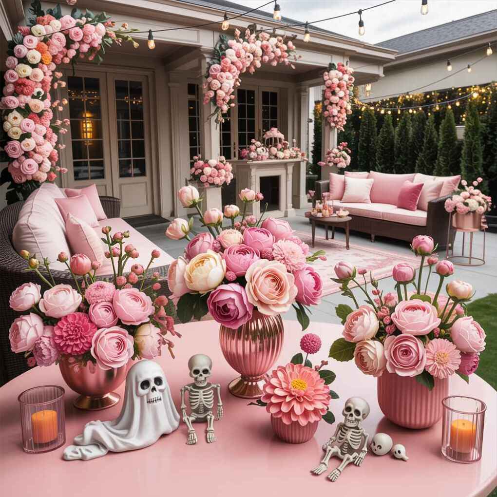 Blush Bouquets Floral Halloween