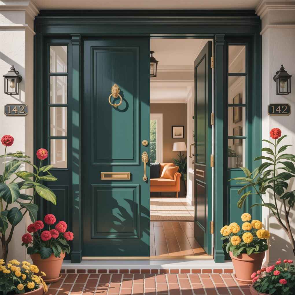 Bold Front Door Statement