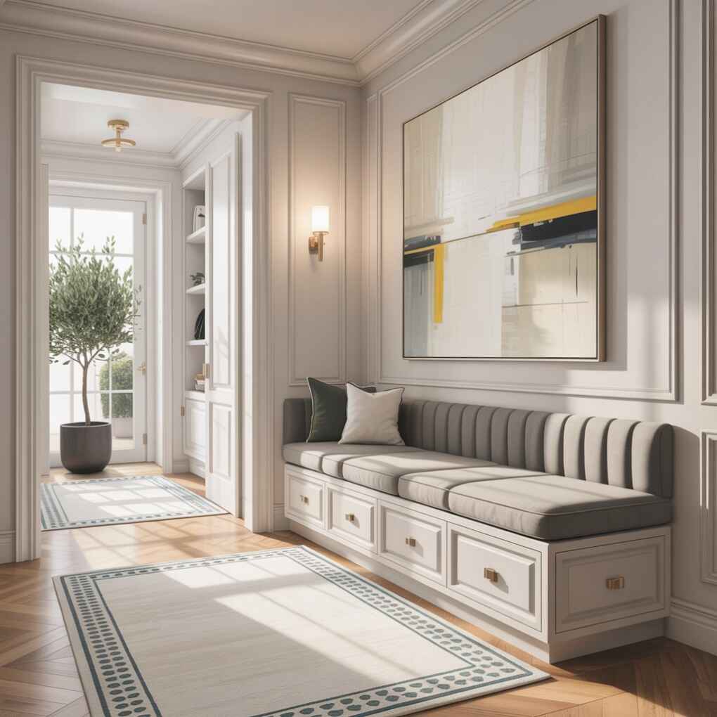 Built-In Seating for Practical Luxury