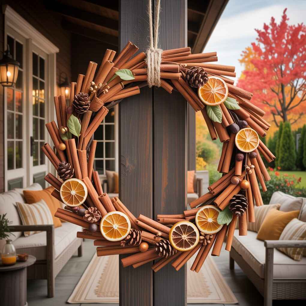 Cinnamon Stick Wreath