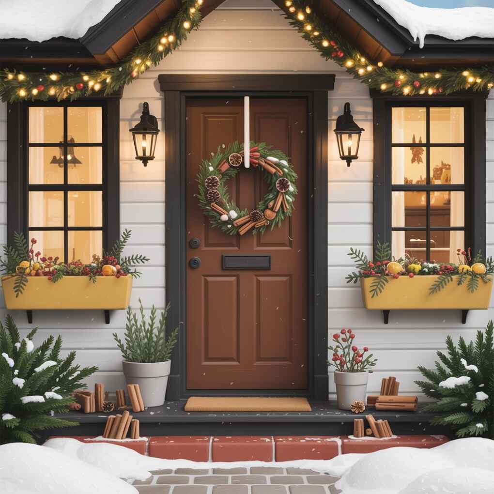  Cozy Gingerbread Porch Accents