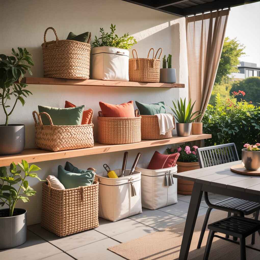 Creative Basket and Bin Storage