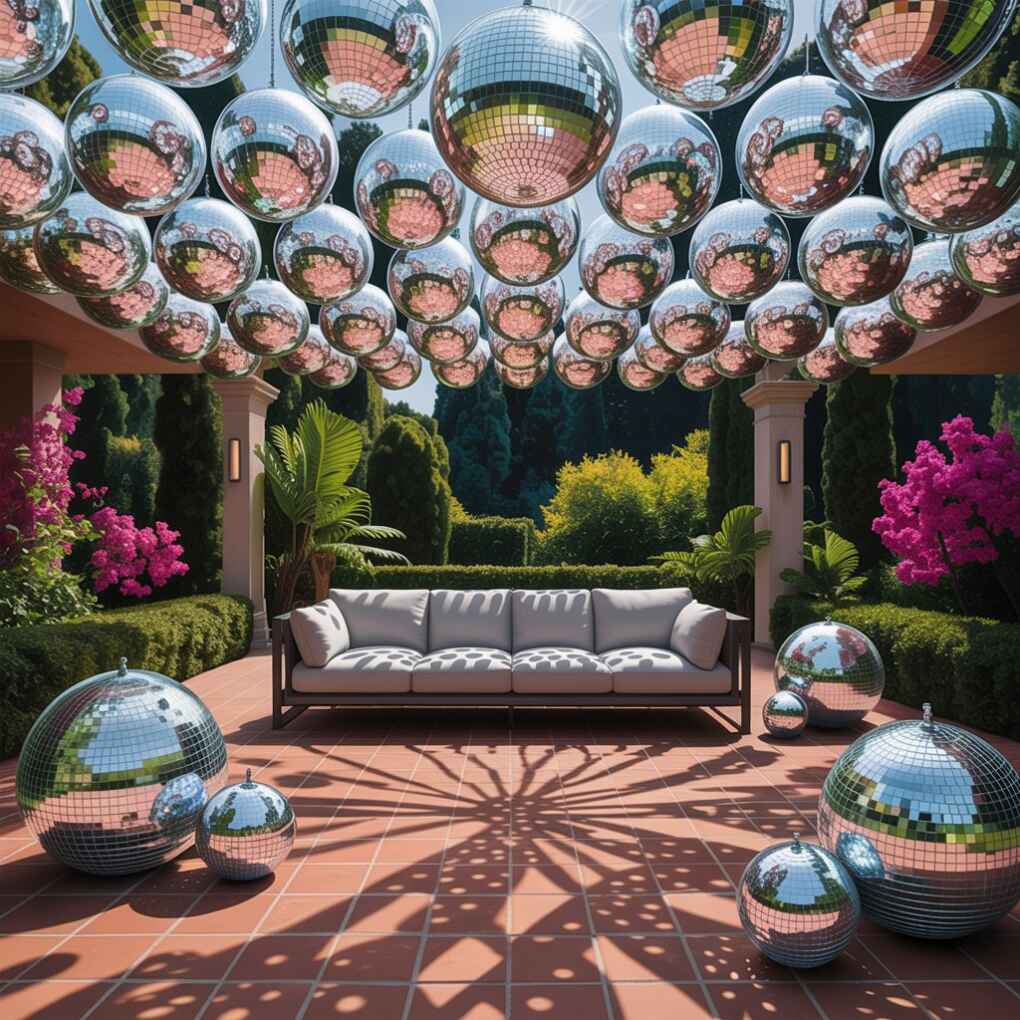 Disco Ball Bedroom Canopy Dreamy, Romantic, Dazzling