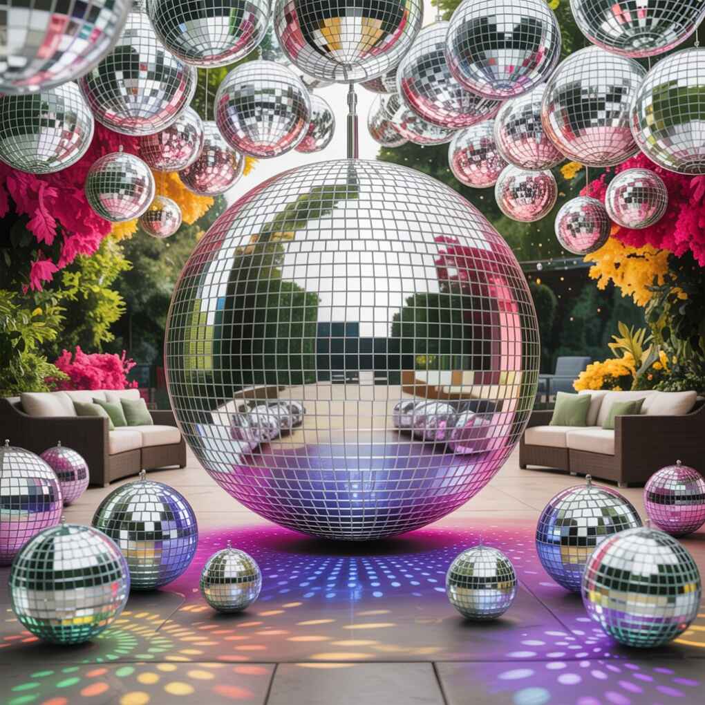 Disco Ball Centerpieces Party Ready Tables