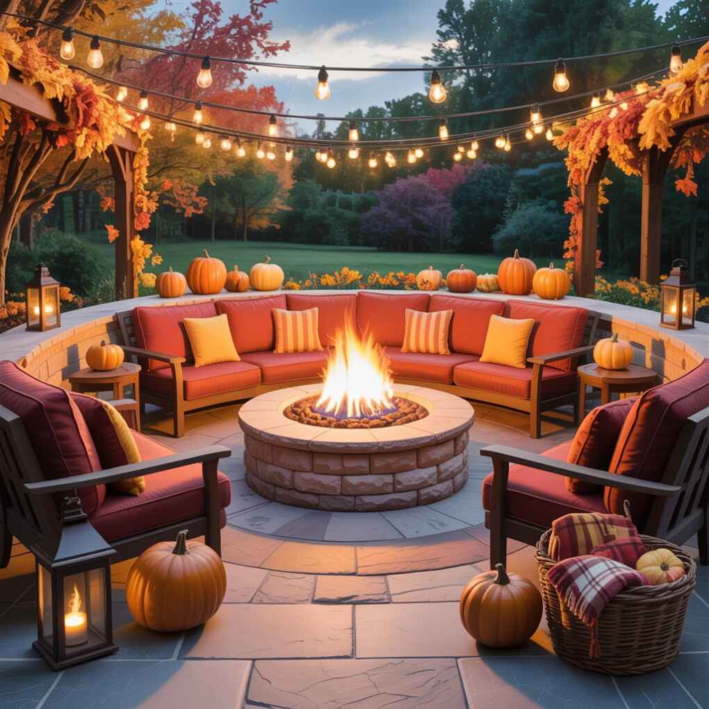 Fire Pit Gathering Area