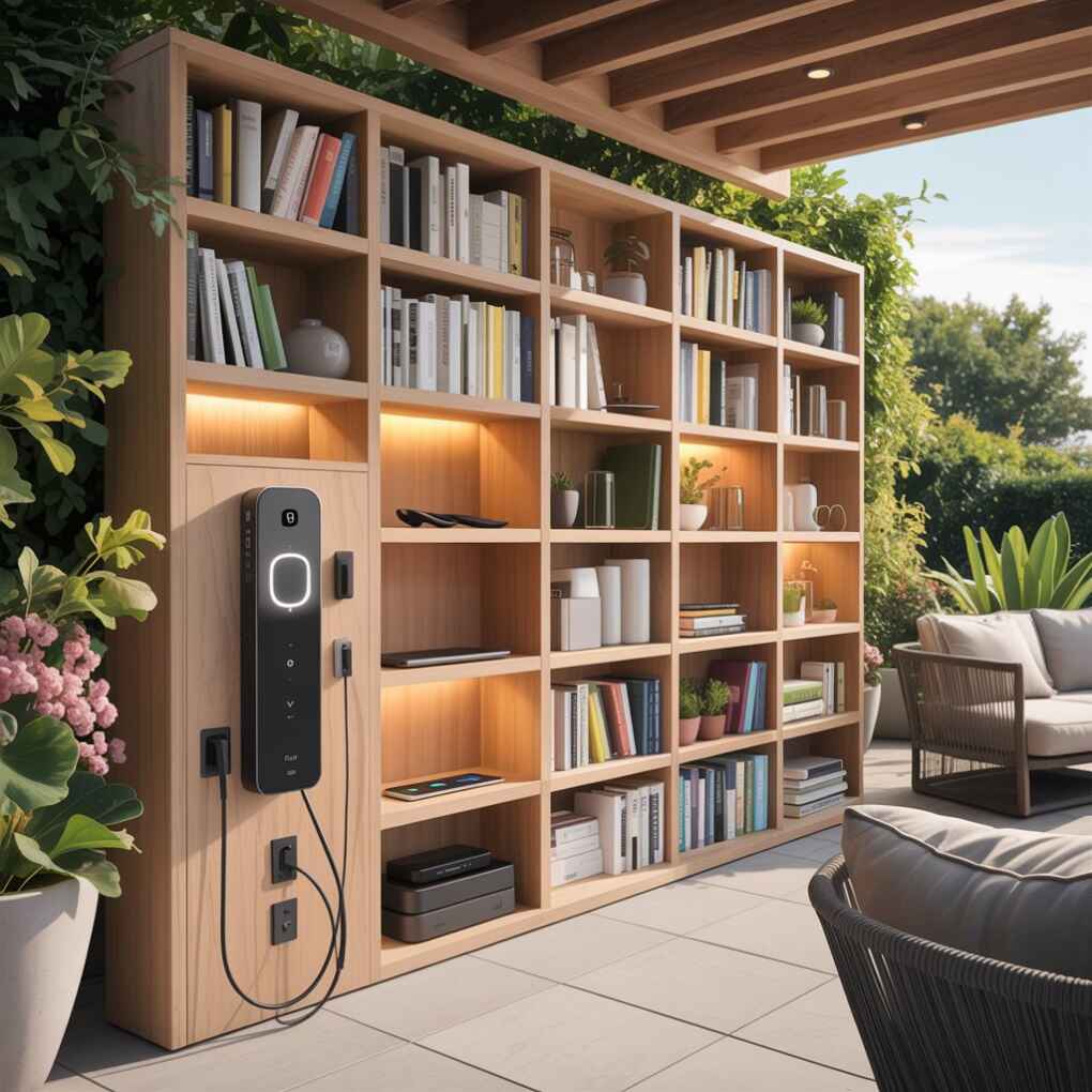 Functional Dual-Purpose Shelving