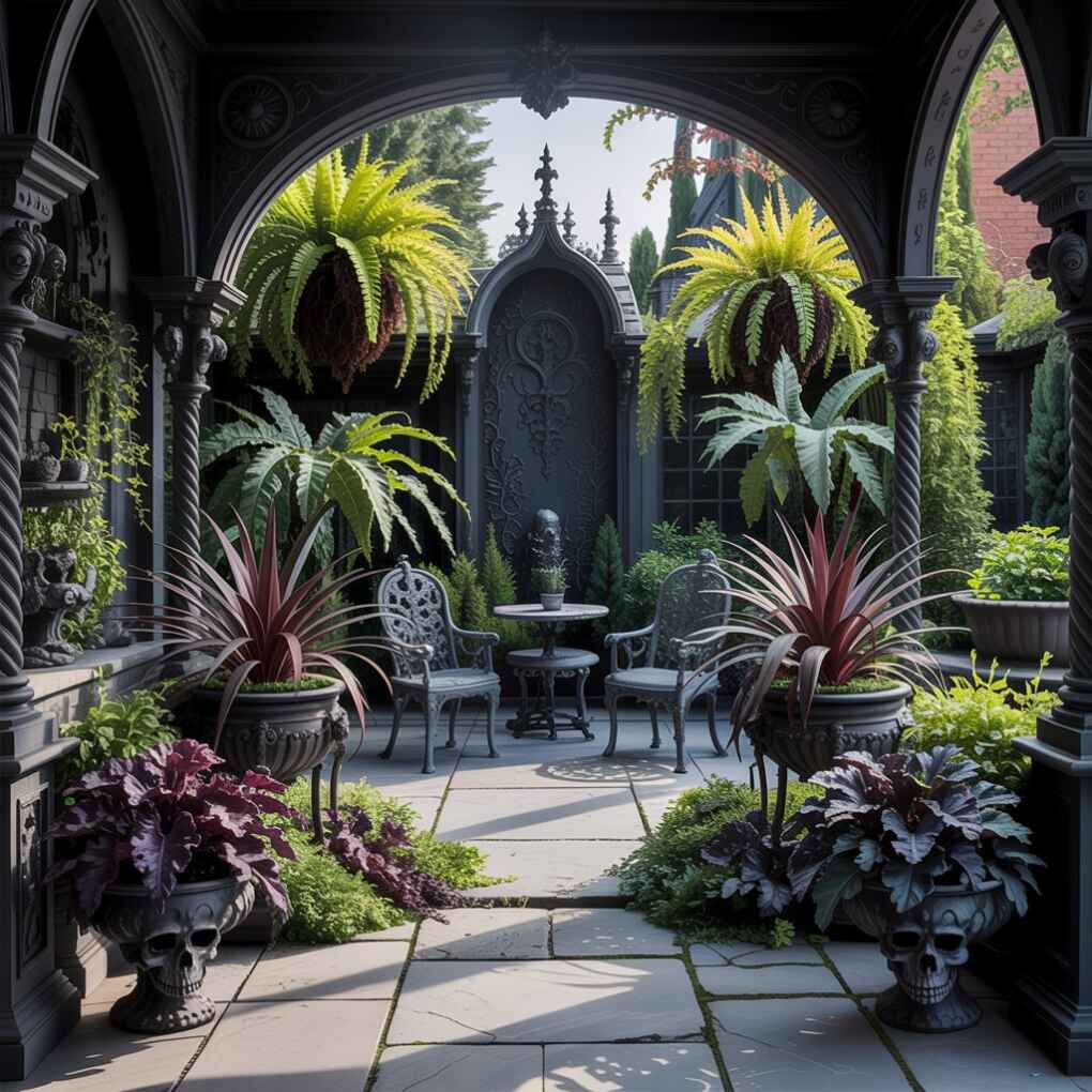 Gothic-Inspired Plant Life
