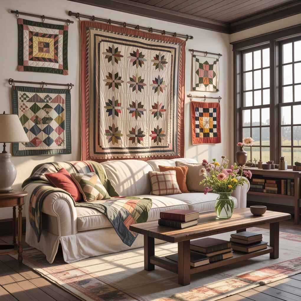 Handmade Quilts as Wall Hangings