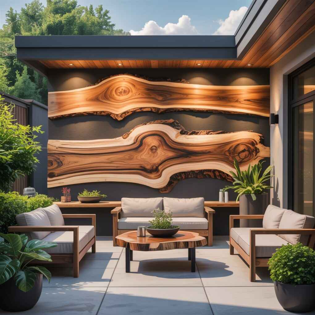 Live Edge Wood Wall Decor