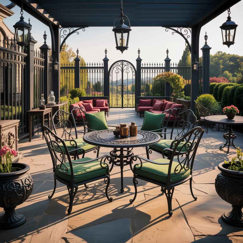 Metal Accents and Wrought Iron