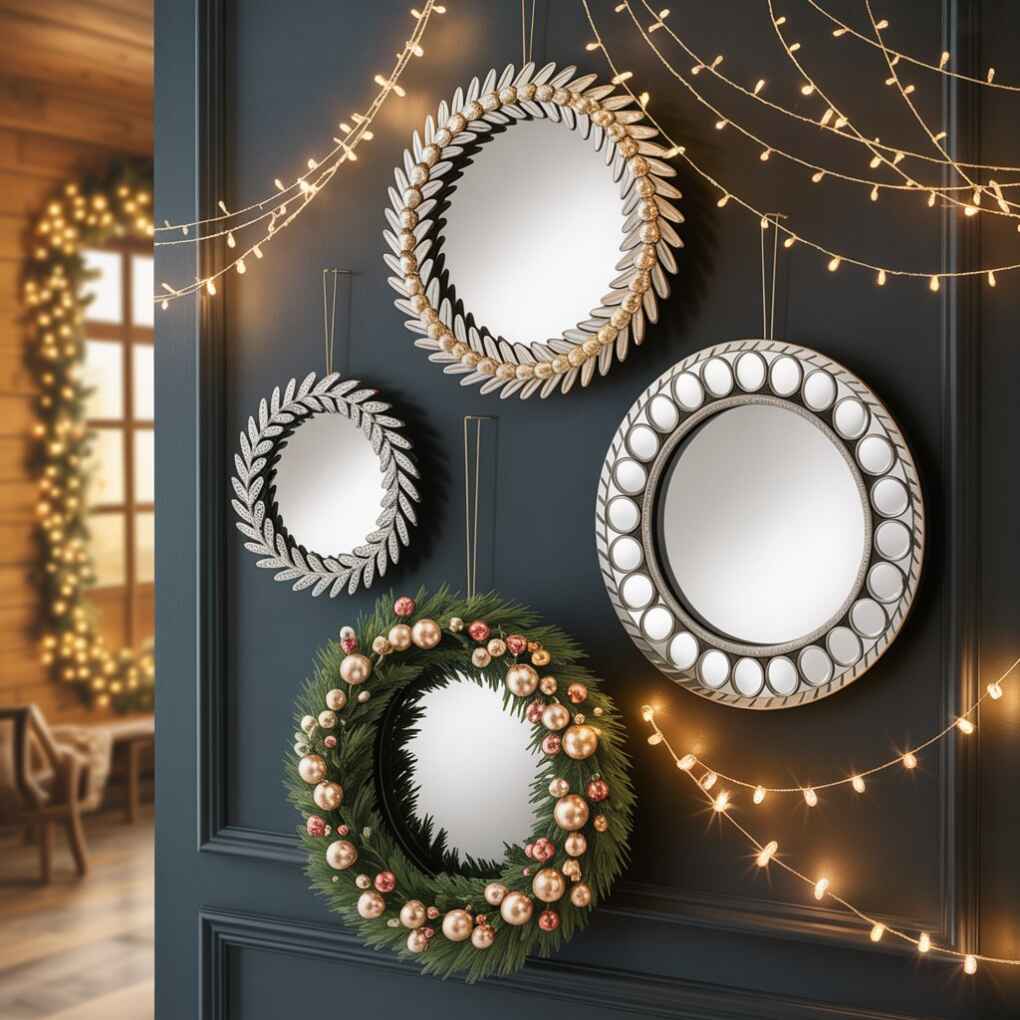 Mirrored Wreaths