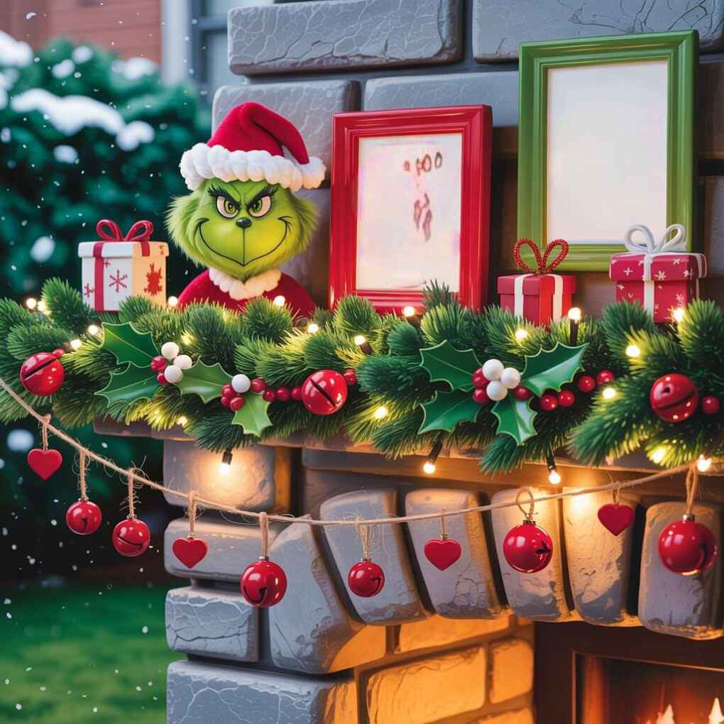 Mischievous Mantel Garland