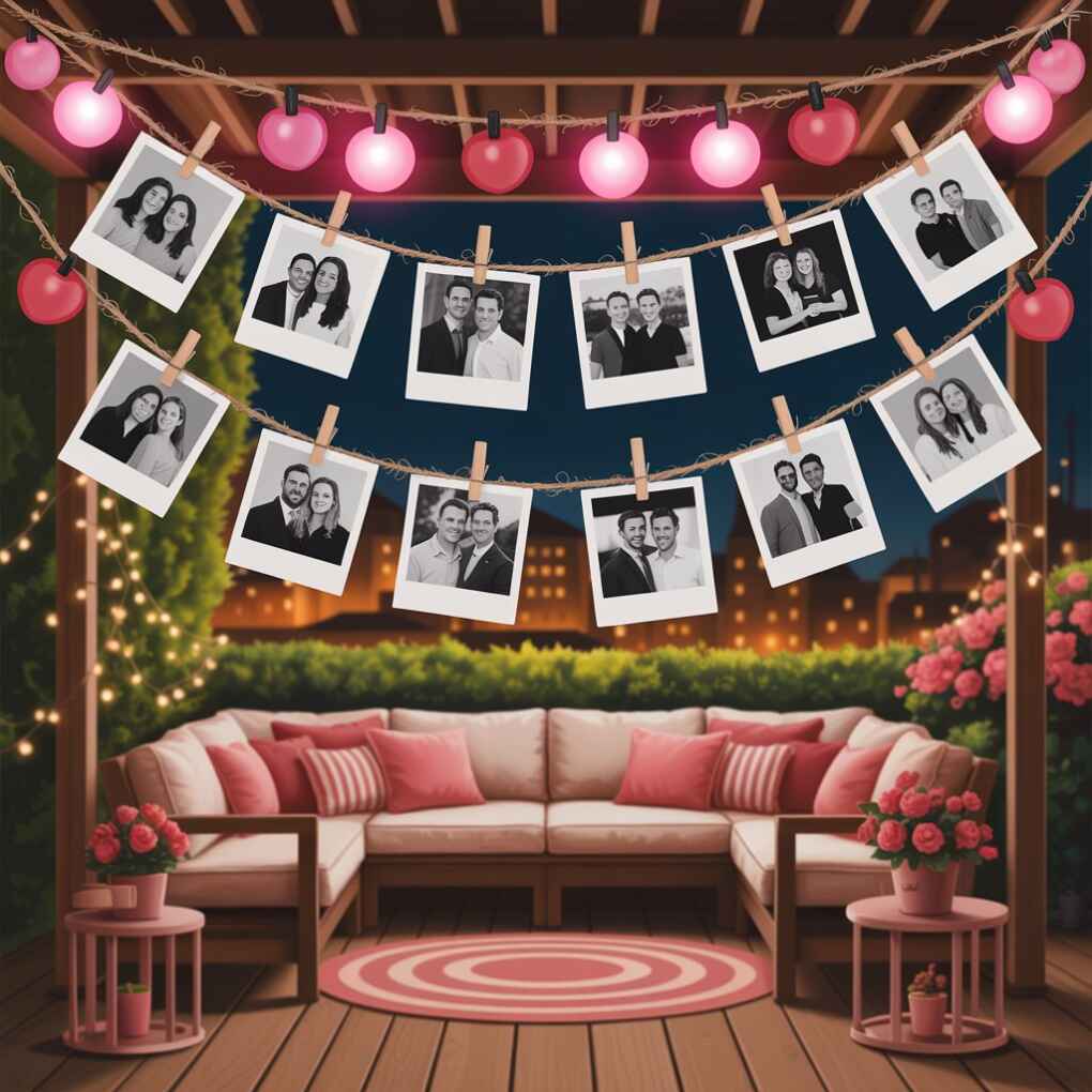Personalized Photo Garland