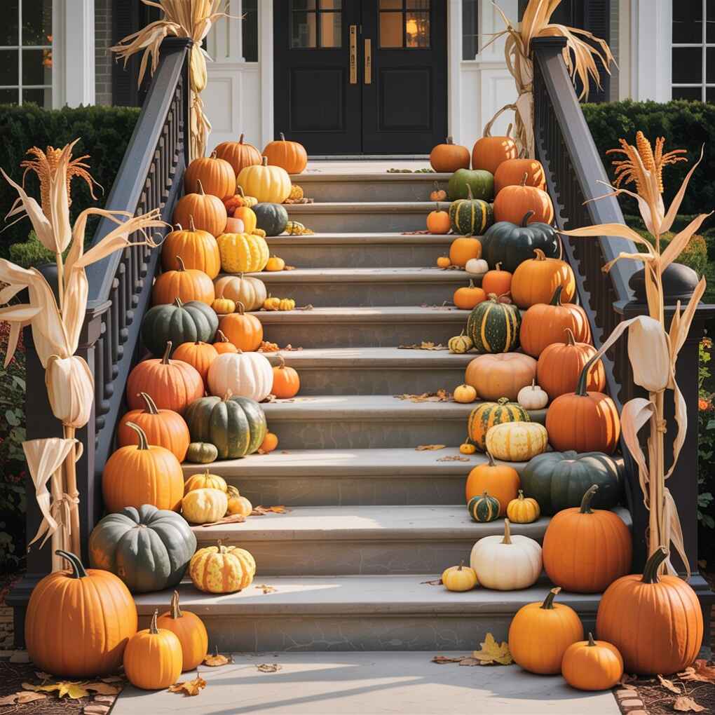 Pumpkin Stairway