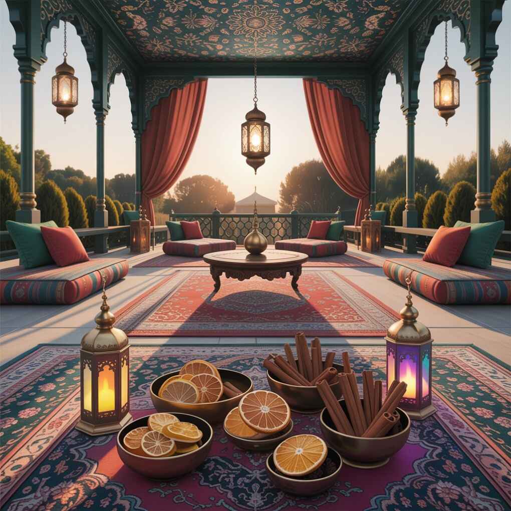 Scented Elements for Spiritual Ambiance