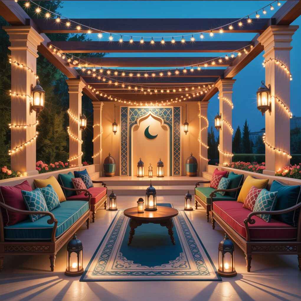 String Lights and Twinkling Accents