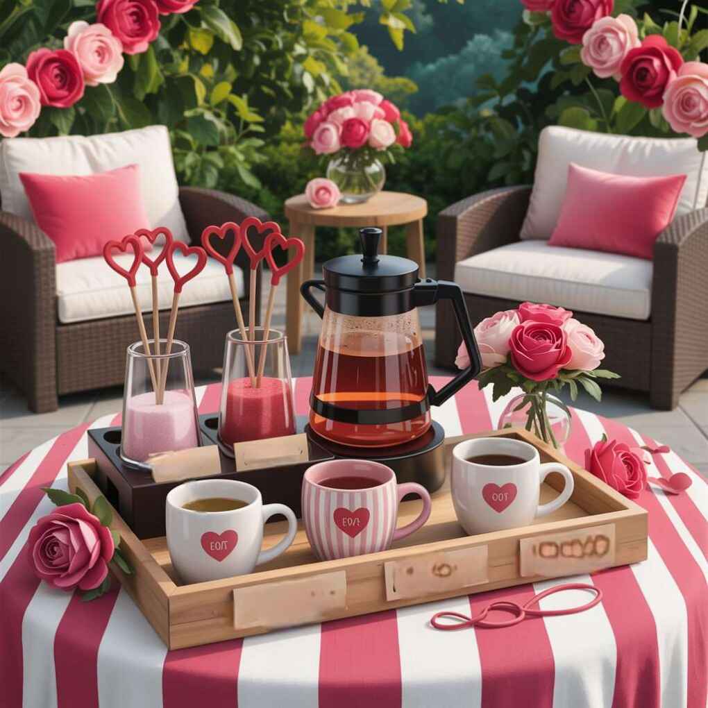 Themed Coffee Bar Setup