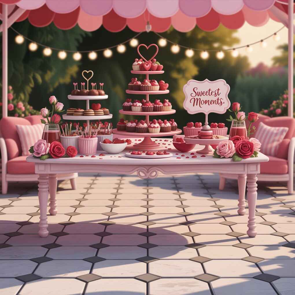 Themed Dessert Display Table