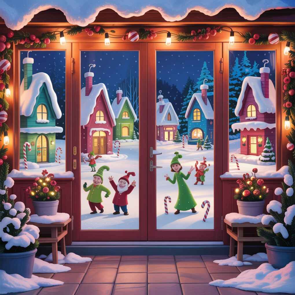 Whoville Window Clings