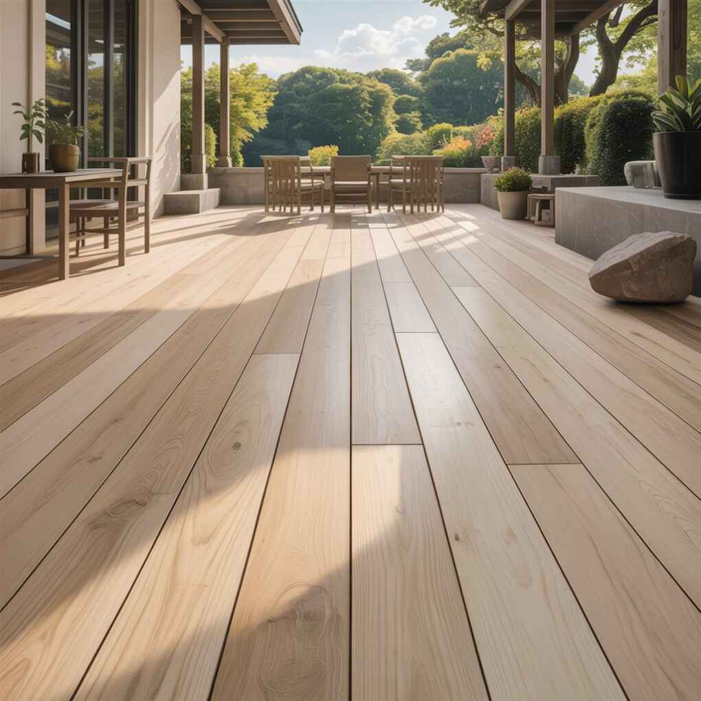 Wide-Plank Ash Flooring